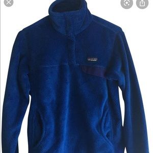 Patagonia Cobalt Blue Snap-T Fleece pullover M